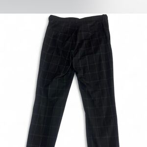H&M Black and White Plaid Male Trousers